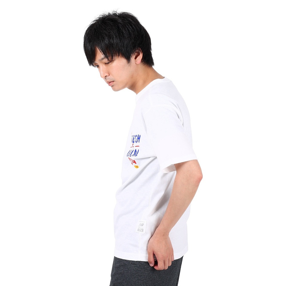 ニューバランス（new balance）（メンズ）半袖Tシャツ メンズ Essentials 574  MT31521WT