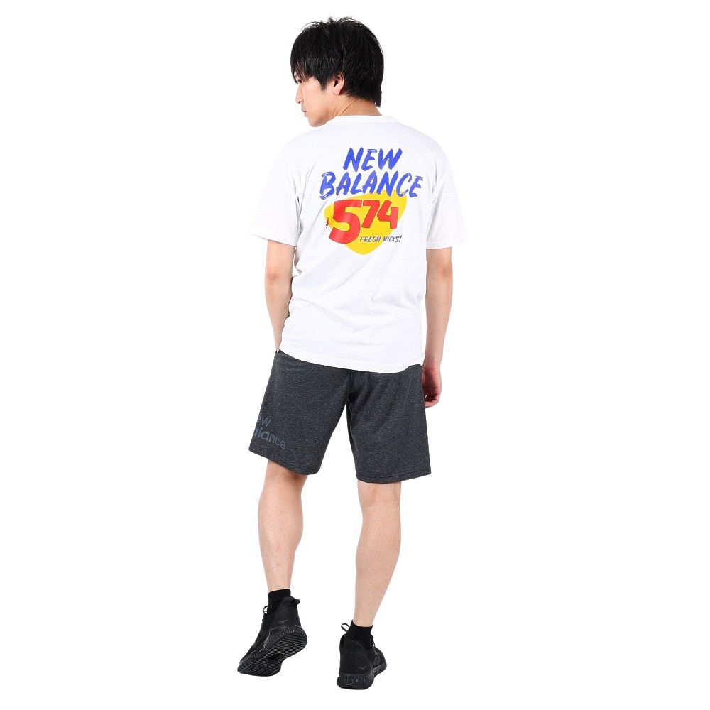 ニューバランス（new balance）（メンズ）半袖Tシャツ メンズ Essentials 574 MT31523WT