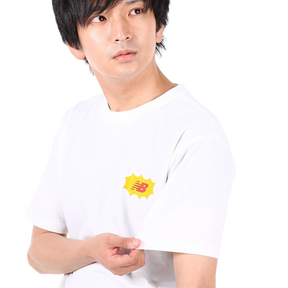 ニューバランス（new balance）（メンズ）半袖Tシャツ メンズ Essentials 574 MT31523WT