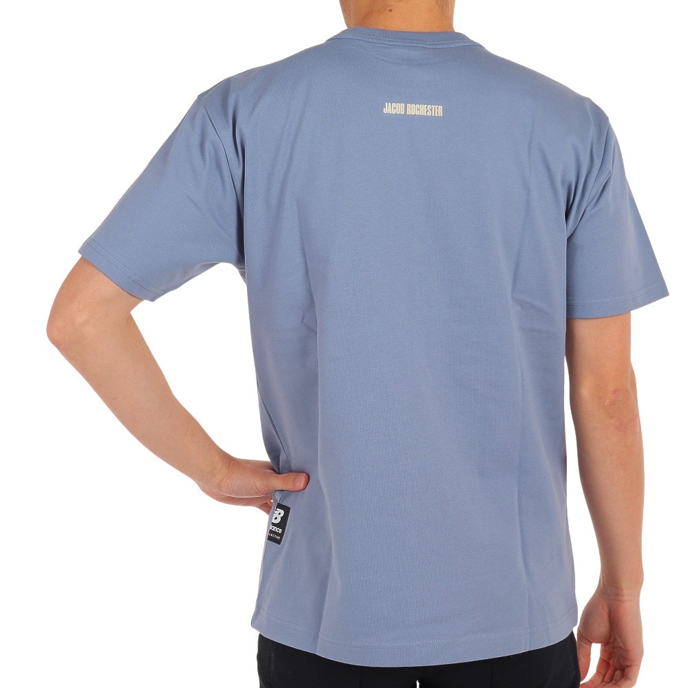 ニューバランス（new balance）（メンズ）Tシャツ メンズ 半袖 Jacob Rochester  MT31550AGY