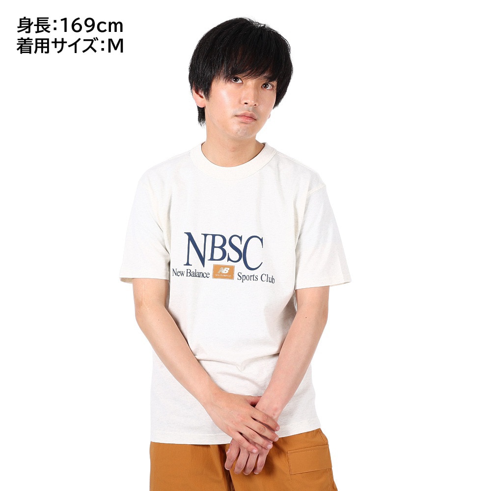 ニューバランス（new balance）（メンズ）半袖Tシャツ メンズ Sports Club MT31558OTH