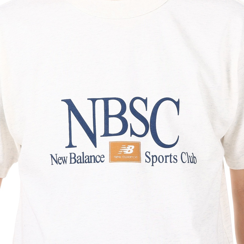 ニューバランス（new balance）（メンズ）半袖Tシャツ メンズ Sports Club MT31558OTH