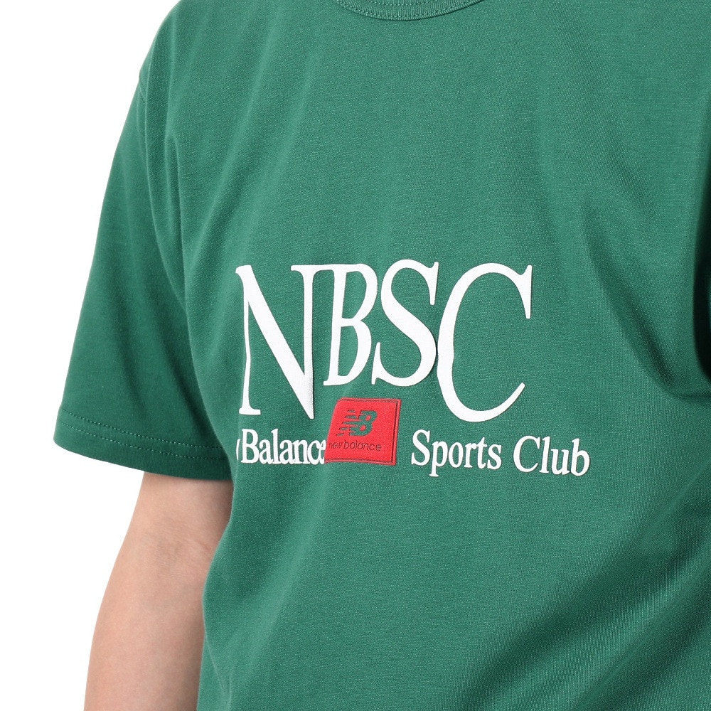 ニューバランス（new balance）（メンズ）半袖Tシャツ メンズ Sports Club MT31558TFN
