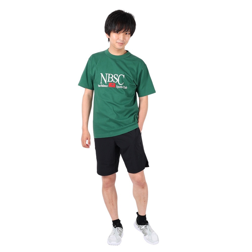 ニューバランス（new balance）（メンズ）半袖Tシャツ メンズ Sports Club MT31558TFN