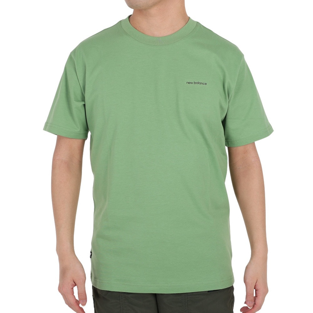 ニューバランス（new balance）（メンズ）半袖Tシャツ メンズ CAF NB  MT31559CIE 綿100％