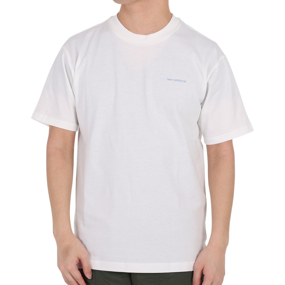 ニューバランス（new balance）（メンズ）半袖Tシャツ メンズ CAF NB  MT31559SST 綿100%