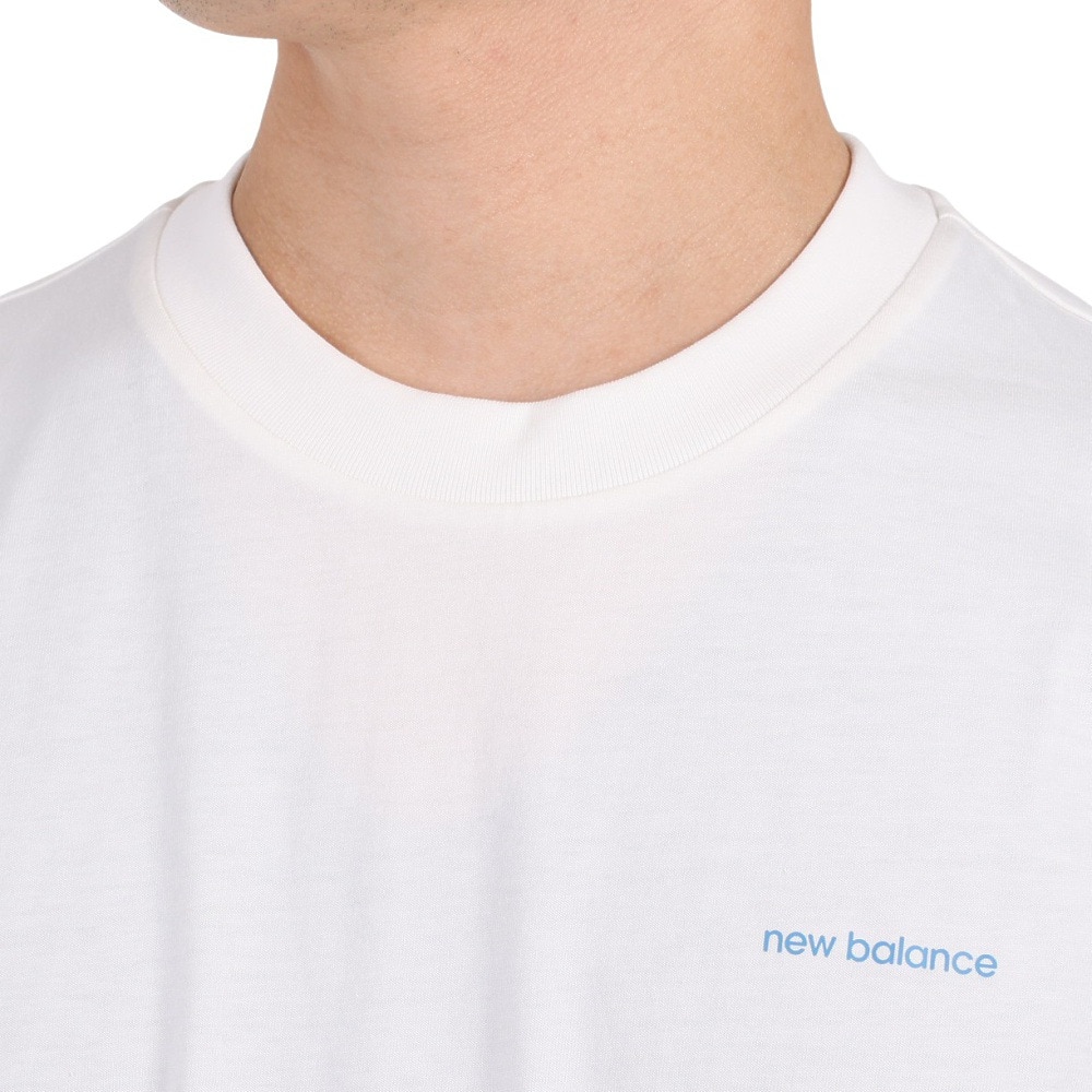 ニューバランス（new balance）（メンズ）半袖Tシャツ メンズ CAF NB  MT31559SST 綿100%