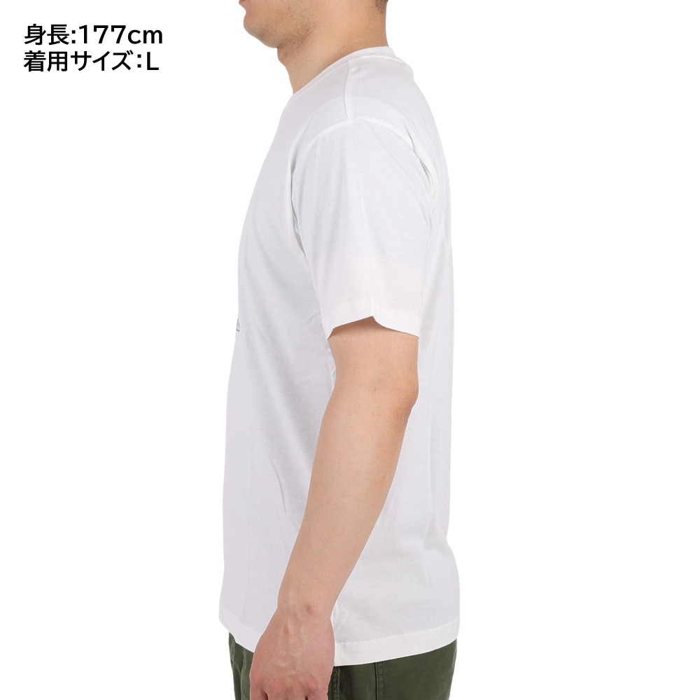 ニューバランス（new balance）（メンズ）半袖Tシャツ メンズ Essentials Cafe Grandpa  Jersey  MT31560SST 綿100%