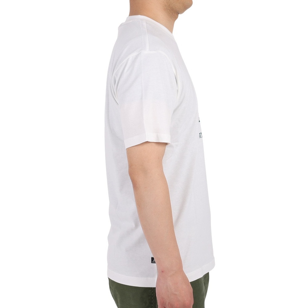 ニューバランス（new balance）（メンズ）半袖Tシャツ メンズ Essentials Cafe Grandpa  Jersey  MT31560SST 綿100%
