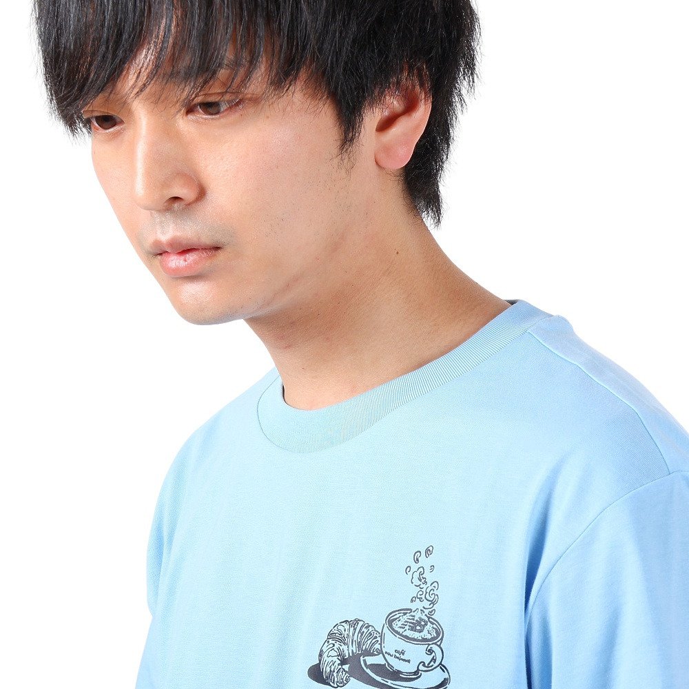 ニューバランス（new balance）（メンズ）半袖Tシャツ メンズ Caf  MT31561BLZ 綿100%