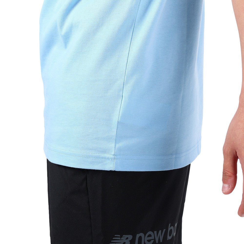 ニューバランス（new balance）（メンズ）半袖Tシャツ メンズ Caf  MT31561BLZ 綿100%