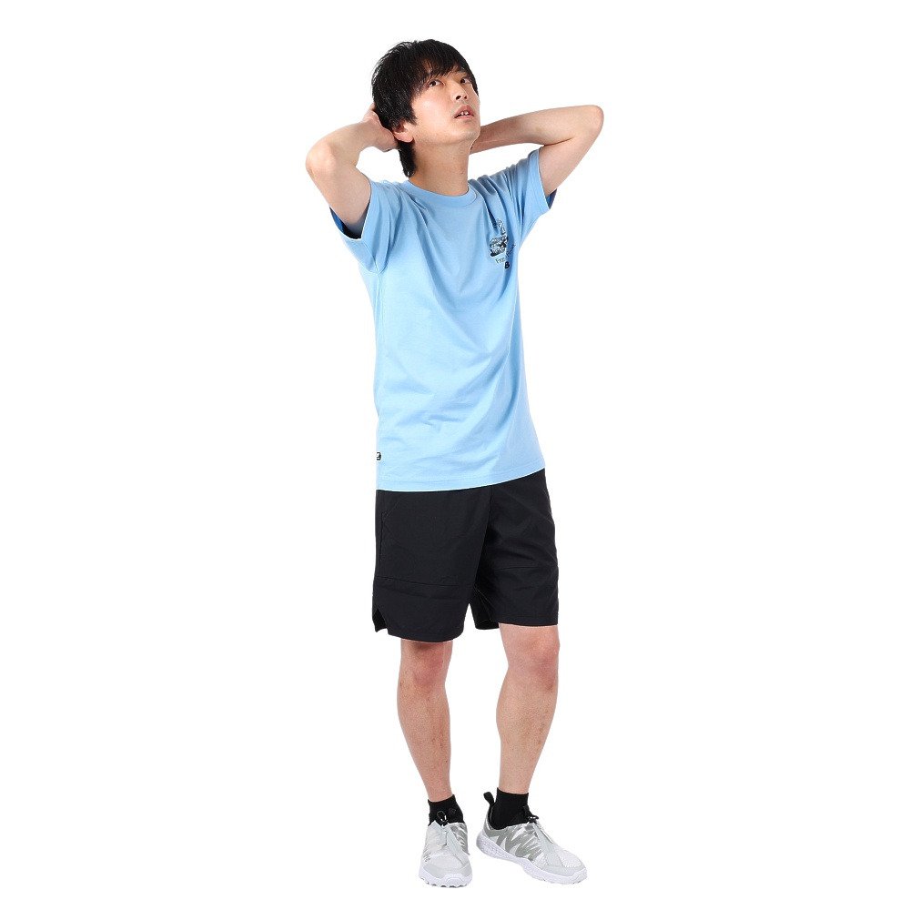 ニューバランス（new balance）（メンズ）半袖Tシャツ メンズ Caf  MT31561BLZ 綿100%