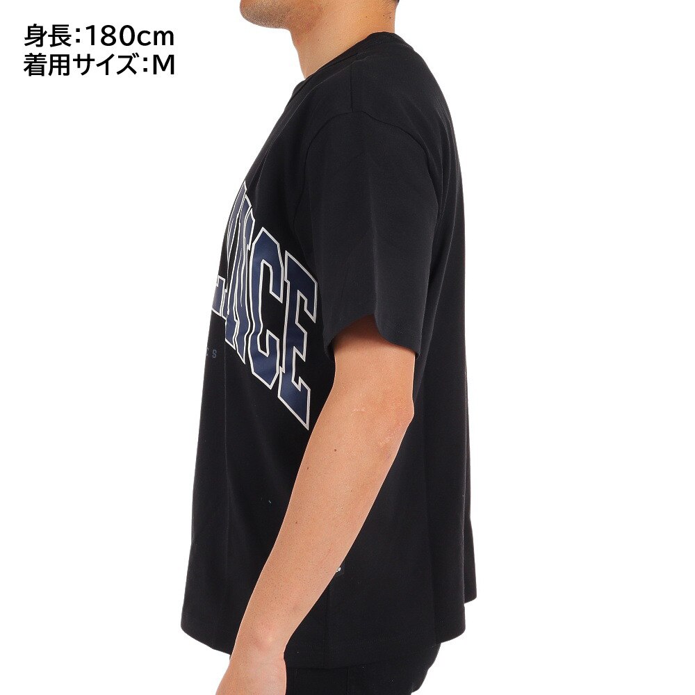 ニューバランス（new balance）（メンズ）Tシャツ メンズ 半袖 Athletics Warped クラシックス UT31551BK