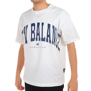 ニューバランス（new balance）（メンズ、レディース）Tシャツ メンズ 半袖 Athletics Warped クラシックス UT31551WT
