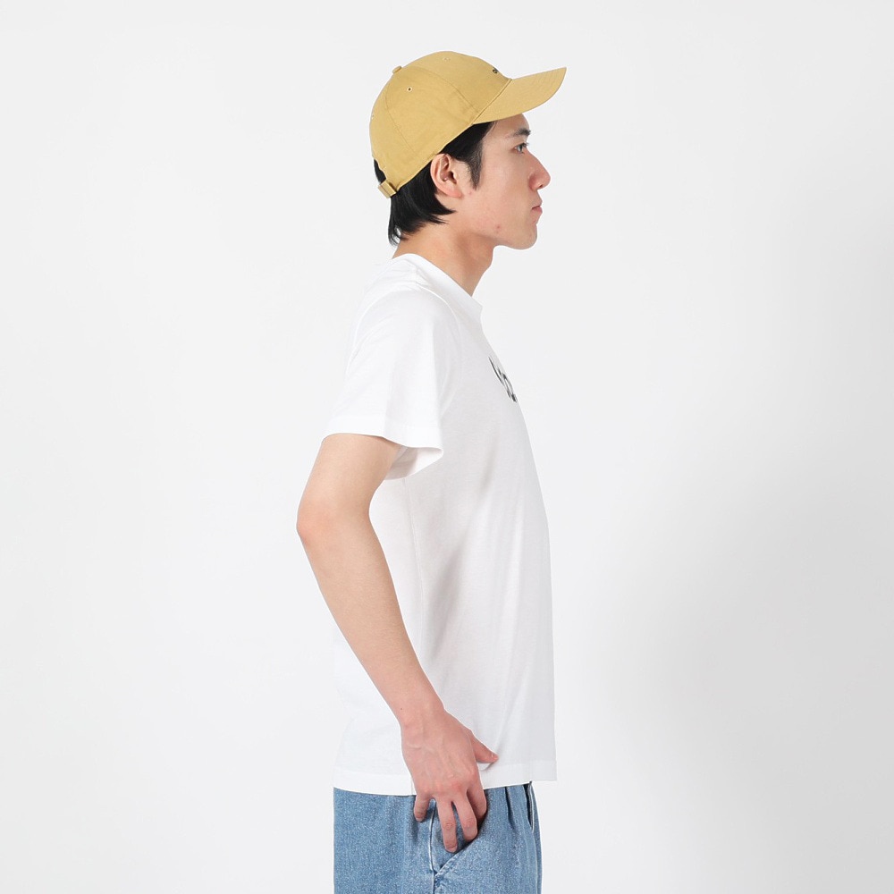 アディダス（メンズ）半袖Tシャツ メンズ 白 エッセンシャルズ リニア刺しゅう ロゴ ECQ98-IC9276