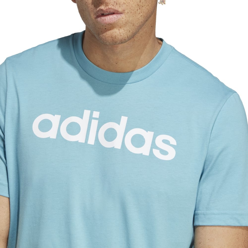 アディダス（adidas）（メンズ）半袖Tシャツ メンズ エッセンシャルズ リニア刺しゅう ロゴ ECQ98-IC9287