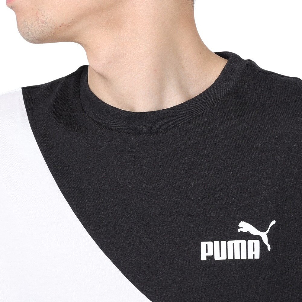 プーマ（PUMA）（メンズ）半袖Tシャツ メンズ POWER キャット 675736 04 LGRY