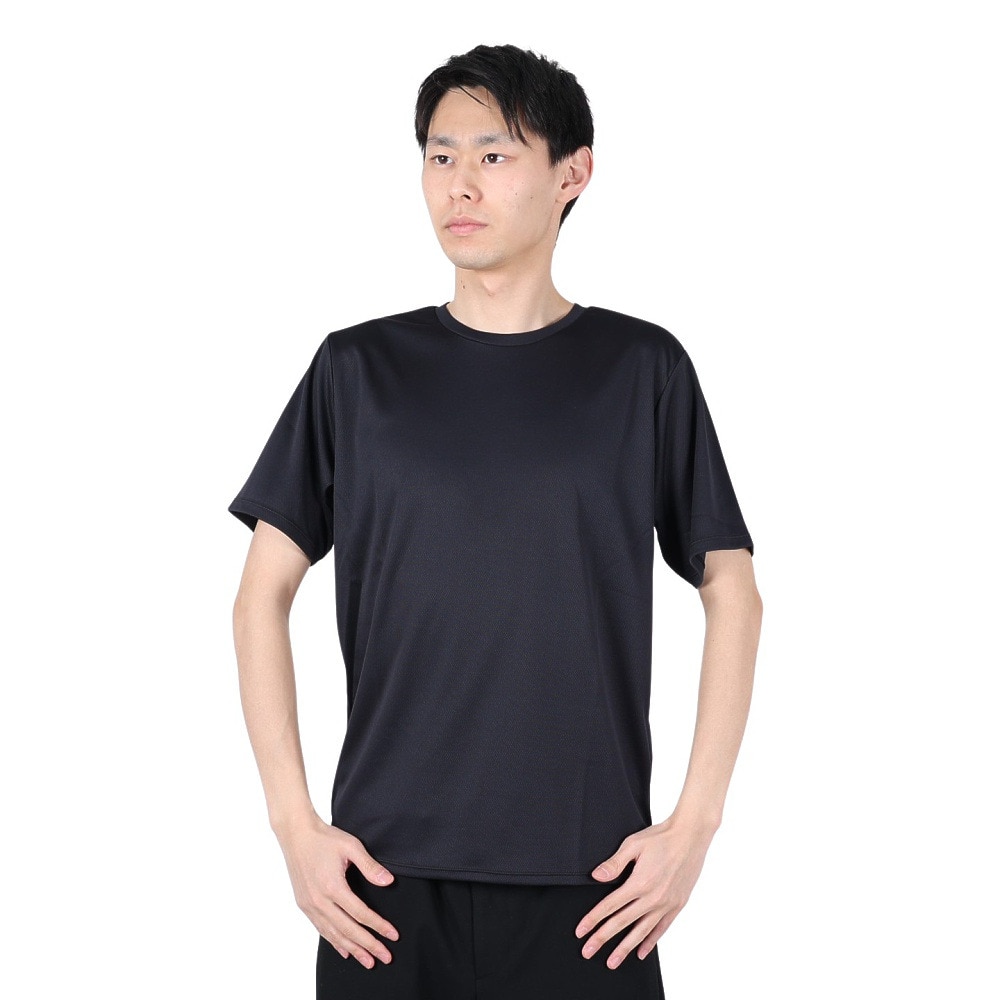 その他ブランド（OTHER BRAND）（メンズ）半袖Tシャツ メンズ ドライプラス UV 863NN3ES0007 BLK