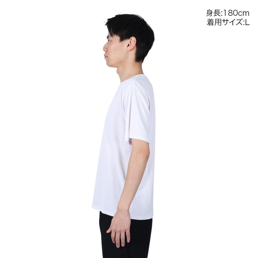 その他ブランド（OTHER BRAND）（メンズ）半袖Tシャツ メンズ ドライプラス UV 863NN3ES0007 WHT 