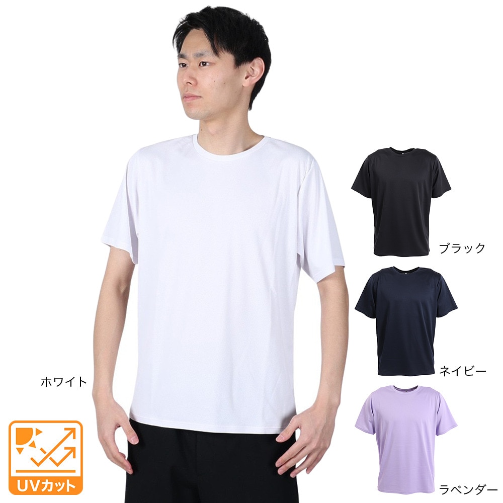 その他ブランド（OTHER BRAND）（メンズ）半袖Tシャツ メンズ ドライプラス UV 863NN3ES0007 WHT 