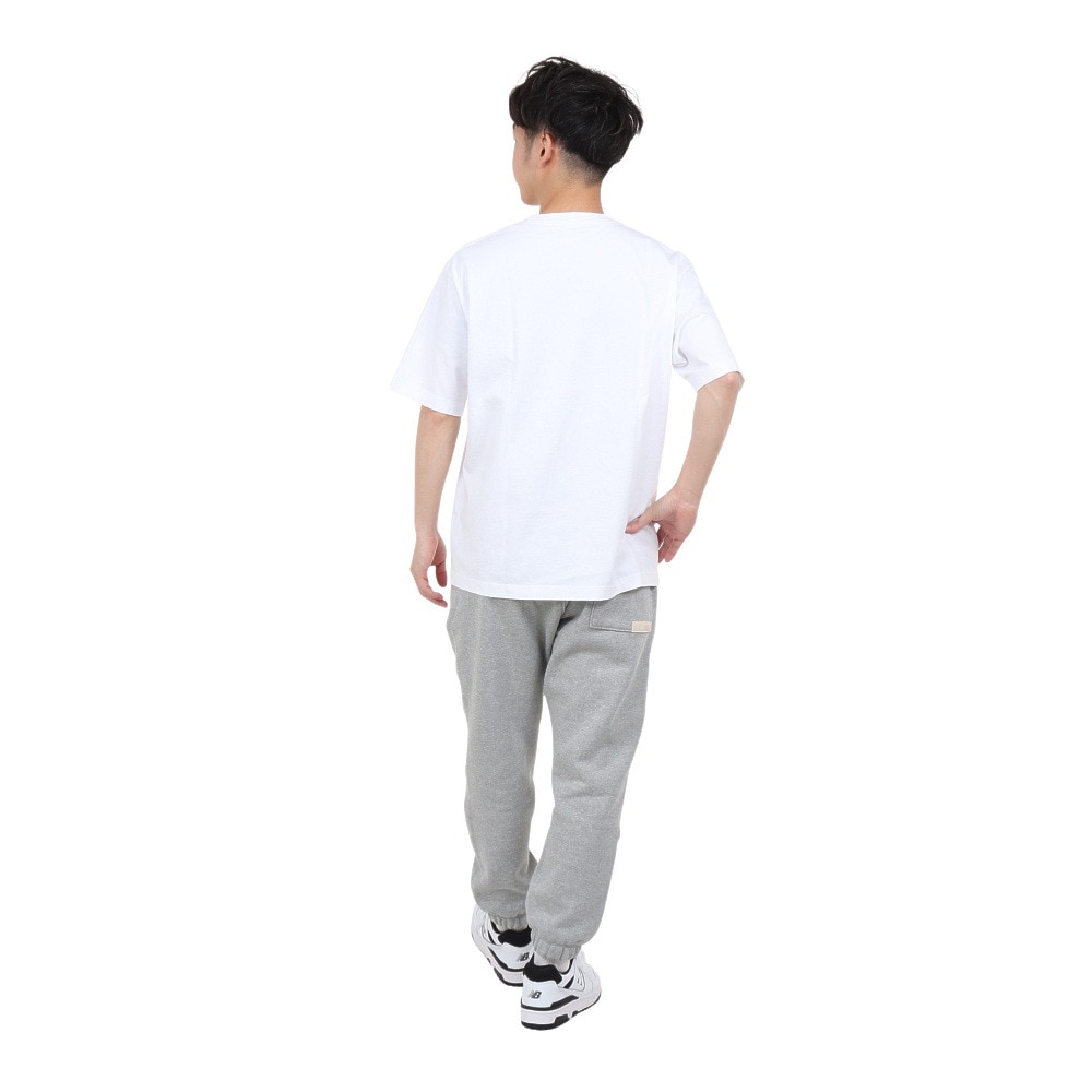 ニューバランス（new balance）（メンズ）半袖Tシャツ メンズ 900 ボストン82 ロゴプリントTシャツ AMT35148WT