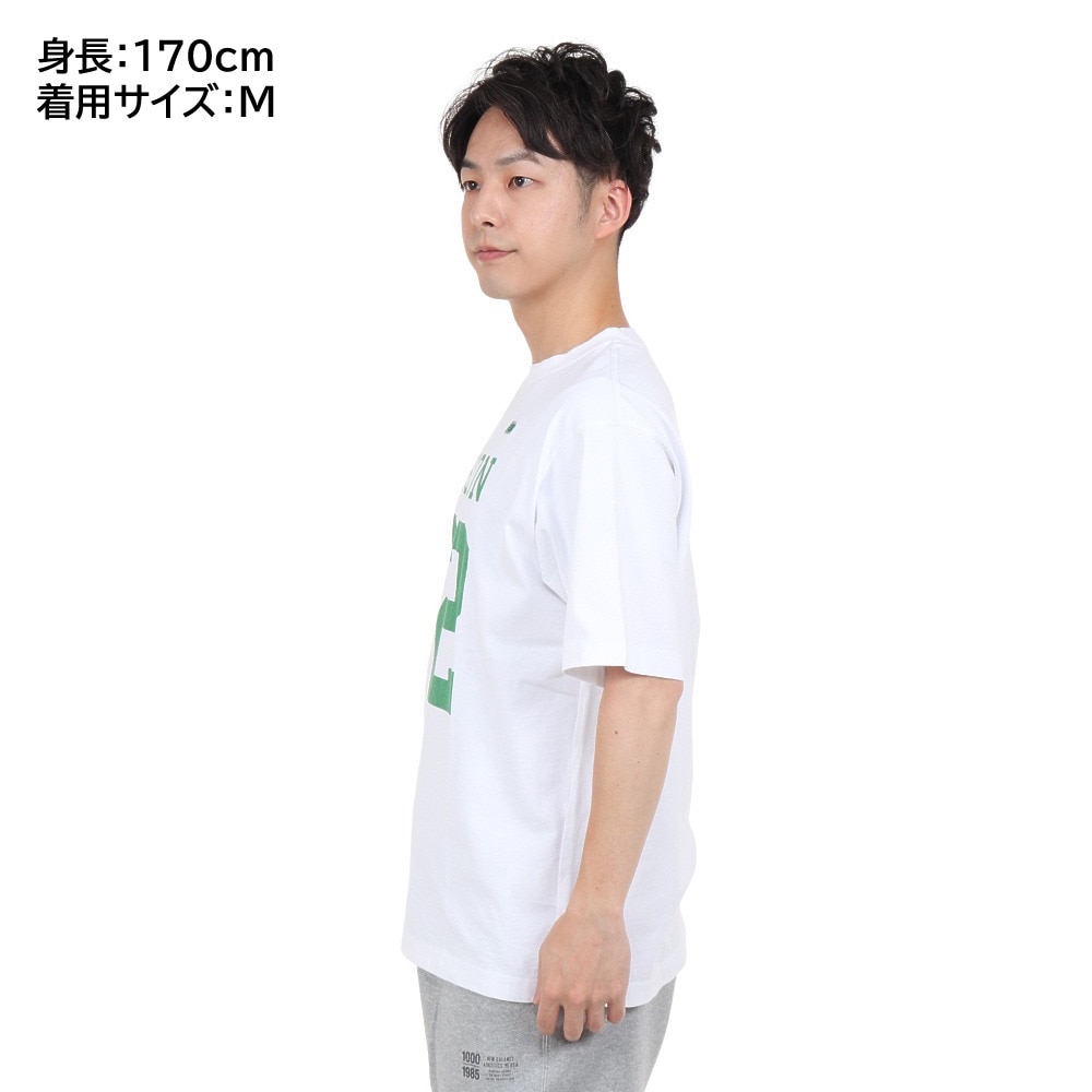 ニューバランス（new balance）（メンズ）半袖Tシャツ メンズ 900 ボストン82 ロゴプリントTシャツ AMT35148WT