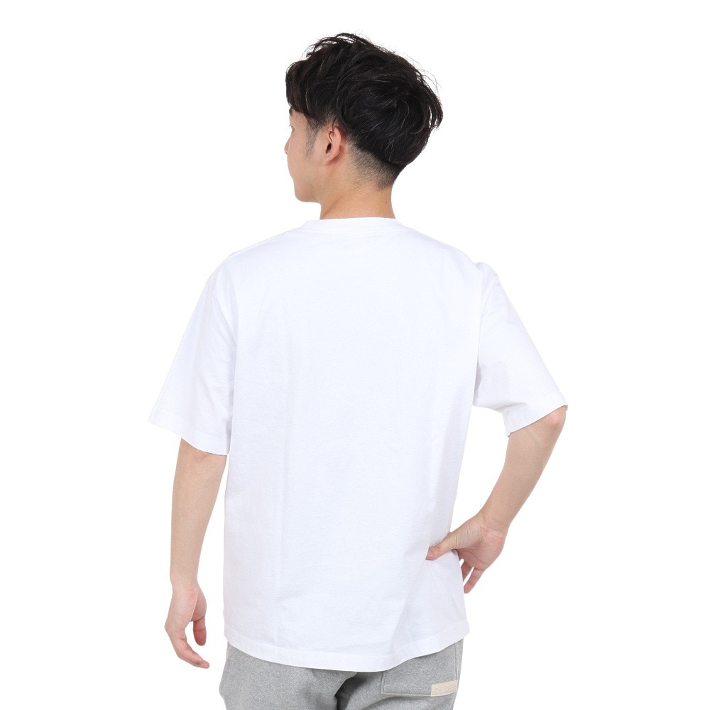 ニューバランス（new balance）（メンズ）半袖Tシャツ メンズ 900 ボストン82 ロゴプリントTシャツ AMT35148WT