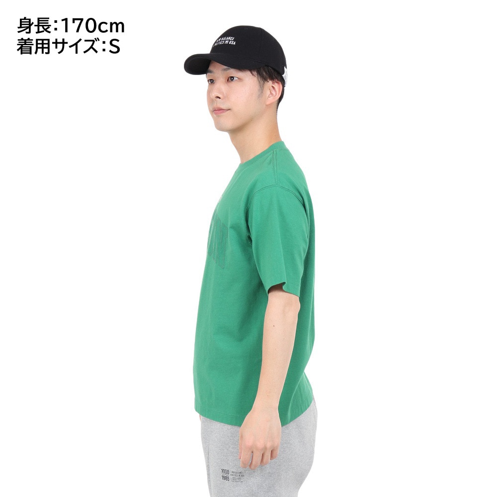 ニューバランス（new balance）（メンズ）半袖Tシャツ メンズ 900 ボストンロゴプリントTシャツ AMT35149VGN
