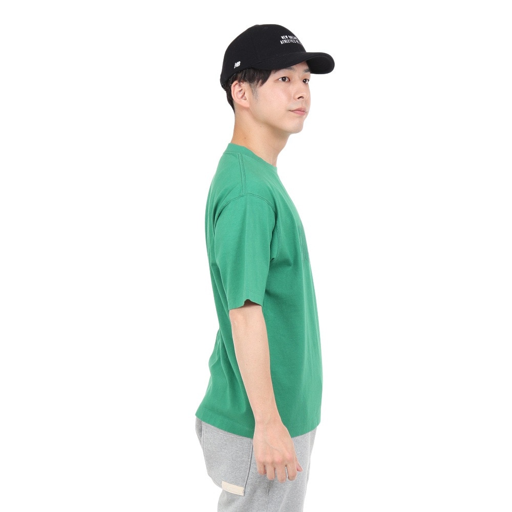 ニューバランス（new balance）（メンズ）半袖Tシャツ メンズ 900 ボストンロゴプリントTシャツ AMT35149VGN