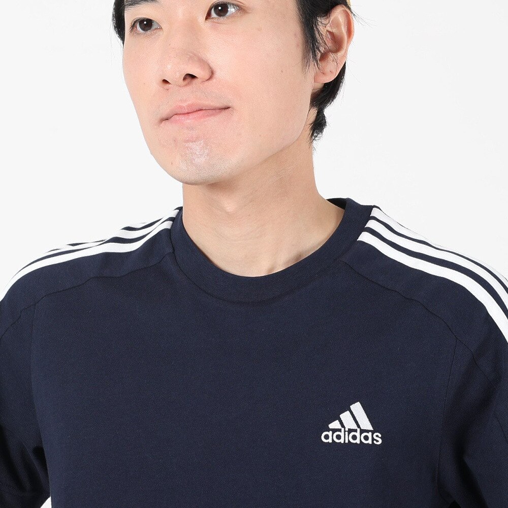 アディダス（メンズ）半袖Tシャツ メンズ エッセンシャルズ シングルジャージー  ECQ97-IC9335