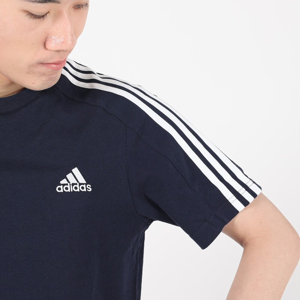 アディダス（メンズ）半袖Tシャツ メンズ エッセンシャルズ シングルジャージー  ECQ97-IC9335