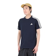 アディダス（adidas）（メンズ）半袖Tシャツ メンズ エッセンシャルズ シングルジャージー  ECQ97-IC9335