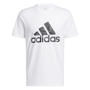 アディダス（adidas）（メンズ）半袖Tシャツ メンズ 白 カモ EKH83-HA7212