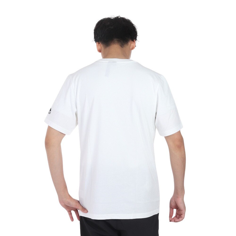 アディダス（adidas）（メンズ）半袖Tシャツ メンズ オーシャン グラフィック レギュラーフィットIJG10-IK4286