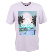 アディダス（adidas）（メンズ）パームツリー グラフィック レギュラーフィットTシャツ IJG11-IK4285