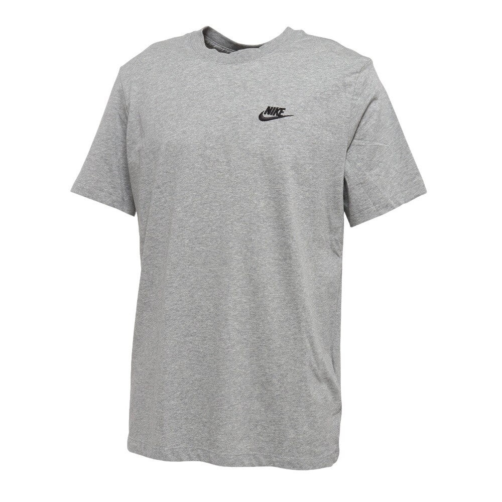 ナイキ（NIKE）（メンズ）半袖Tシャツ メンズ クラブ  コットンTシャツ AR4999-064 グレー