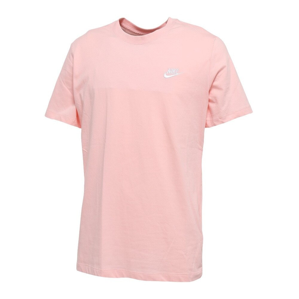 ナイキ（NIKE）（メンズ）半袖Tシャツ メンズ クラブ Tシャツ AR4999-686 ピンク