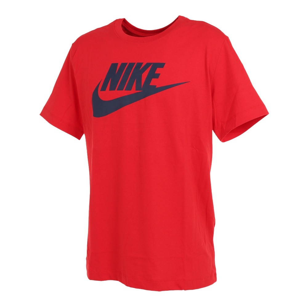 ナイキ（NIKE）（メンズ）半袖Tシャツ メンズ フューチュラ アイコン AR5005-662 レッド