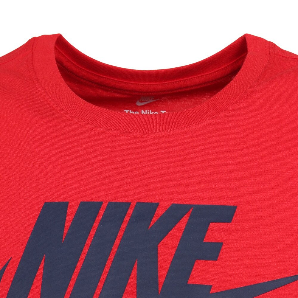 ナイキ（NIKE）（メンズ）半袖Tシャツ メンズ フューチュラ アイコン AR5005-662 レッド