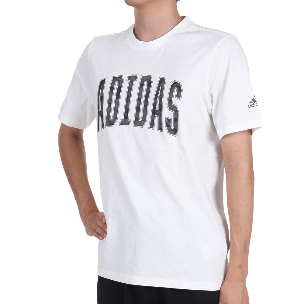 アディダス（adidas）（メンズ）半袖Tシャツ メンズ カモ グラフィック EKH82-HA7211