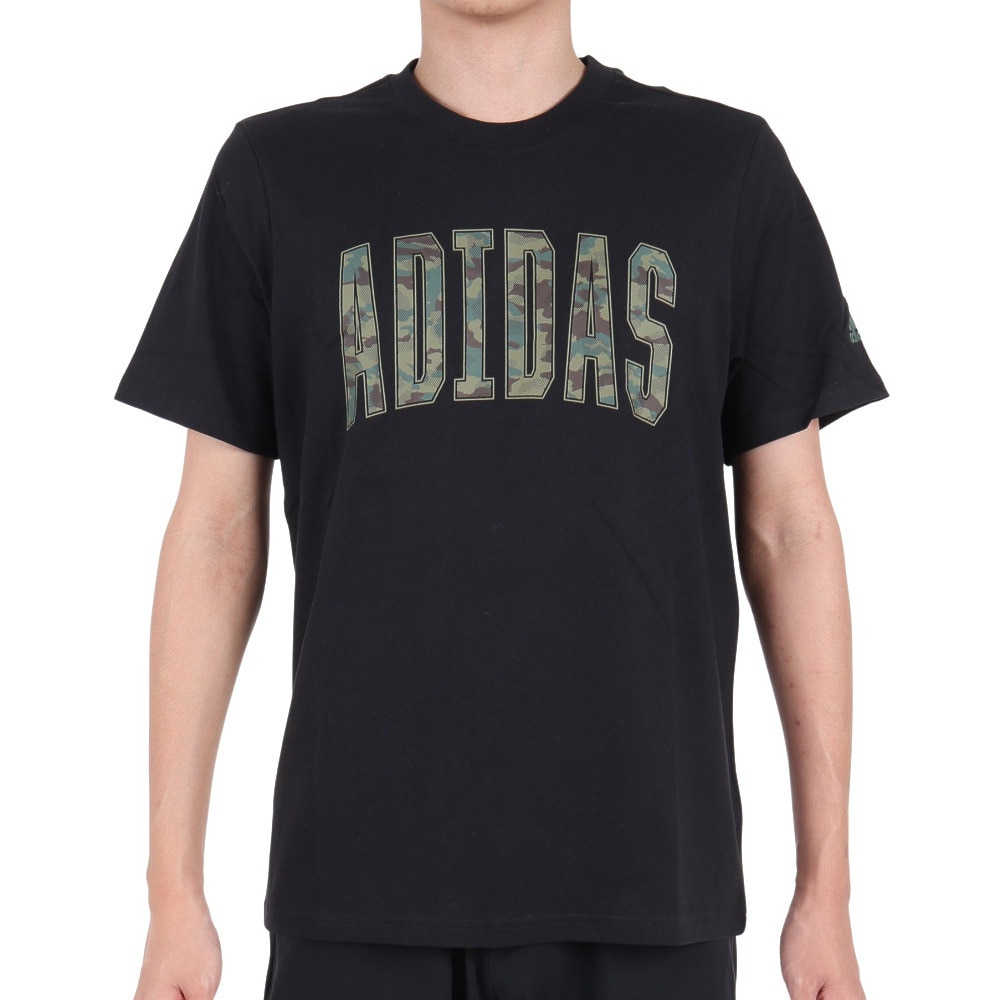 アディダス（adidas）（メンズ）Tシャツ 半袖 カモ グラフィック  EKH82-HS3213