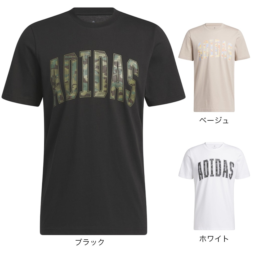 アディダス（adidas）（メンズ）半袖Tシャツ メンズ カモ グラフィック EKH82-HA7211