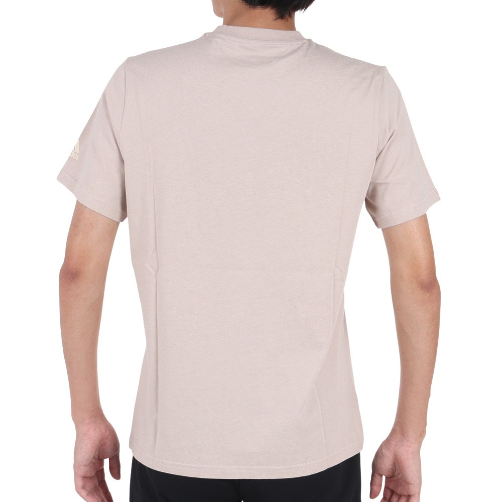 アディダス（adidas）（メンズ）半袖Tシャツ メンズ カモ グラフィック EKH82-HS3214 ベージュ