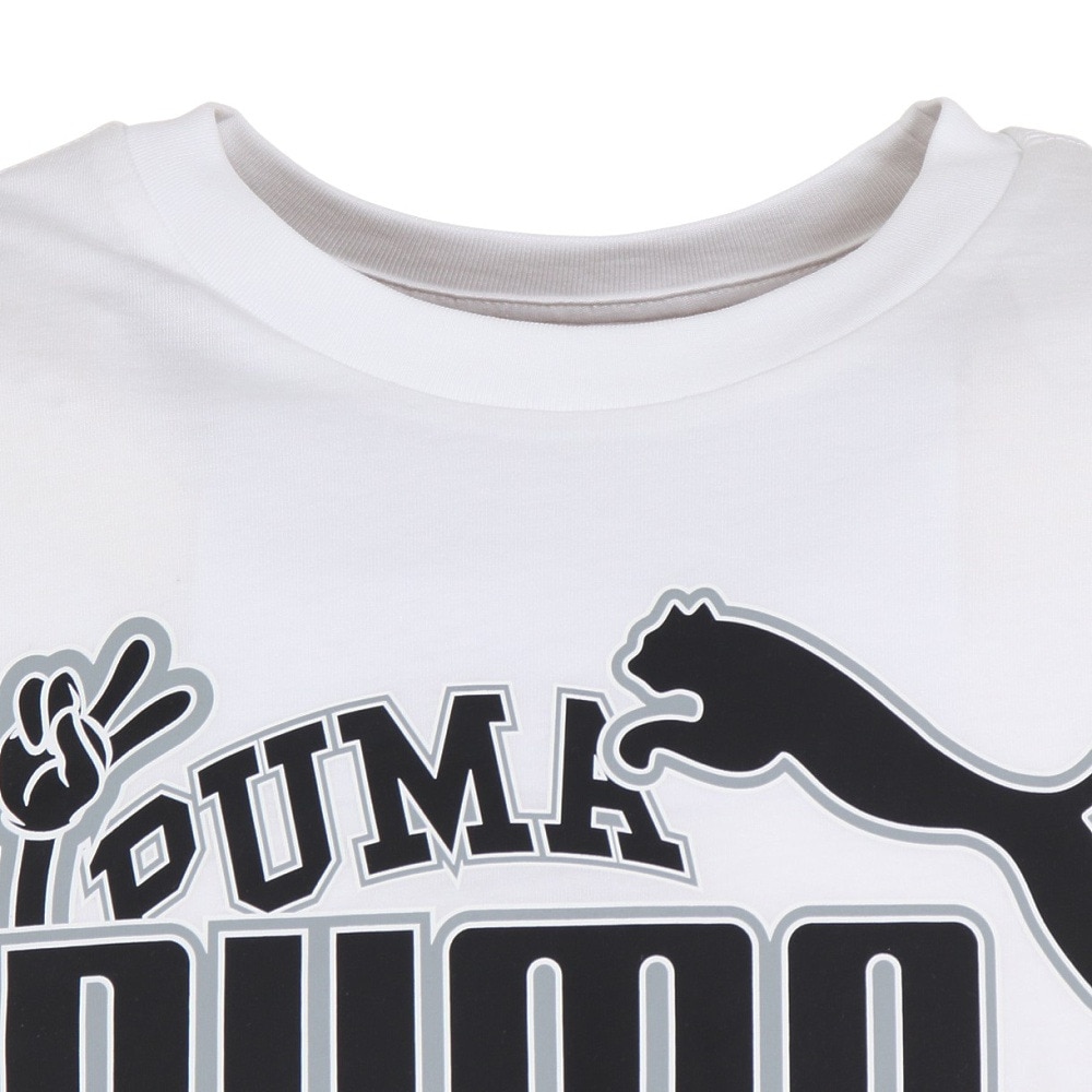 プーマ（PUMA）（メンズ）半袖Tシャツ メンズ グラフィック 675649 02 WHT ホワイト