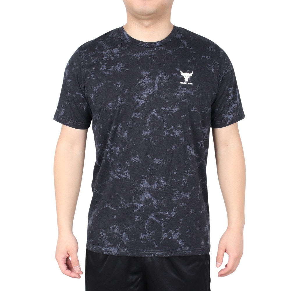 アンダーアーマー（UNDER ARMOUR）（メンズ）Project Rock Payoff Printed グラフィック ショートスリーブTシャツ 1383194 001