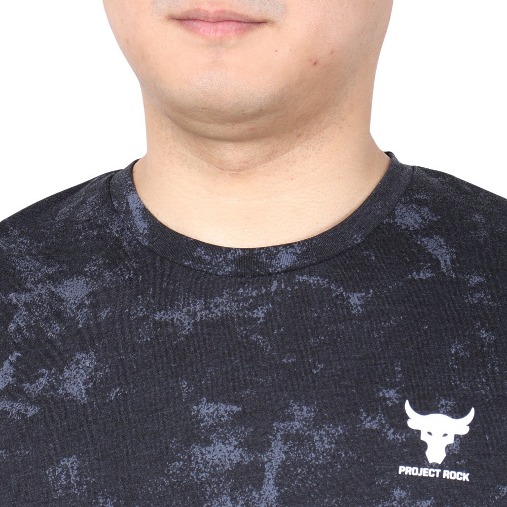 アンダーアーマー（UNDER ARMOUR）（メンズ）Project Rock Payoff Printed グラフィック ショートスリーブTシャツ 1383194 001
