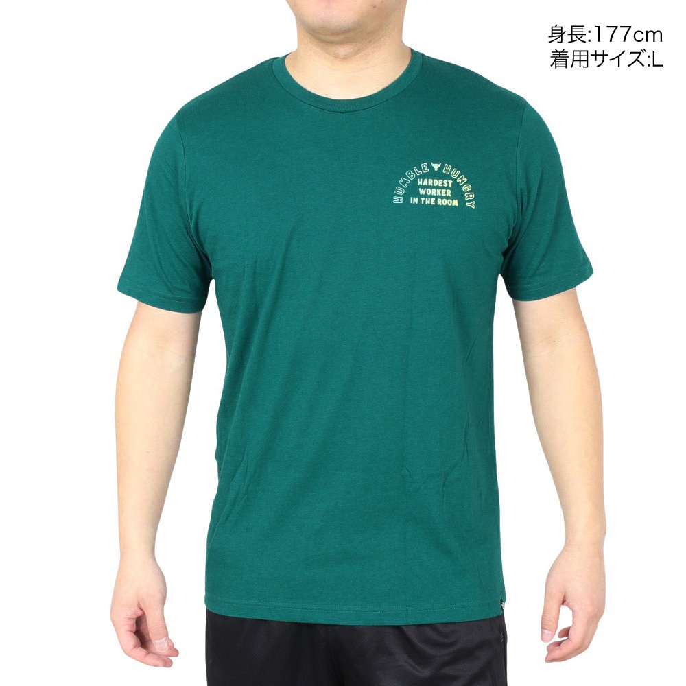 アンダーアーマー（UNDER ARMOUR）（メンズ）Project Rock H&H グラフィック ショートスリーブTシャツ 1383229 449