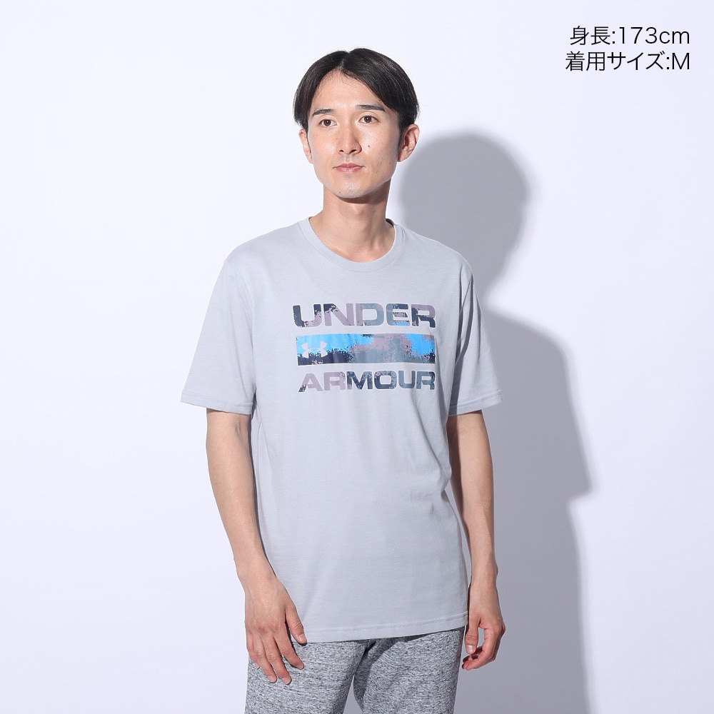 アンダーアーマー（UNDER ARMOUR）（メンズ）スタックド ロゴフィル 半袖Tシャツ 1361903 011