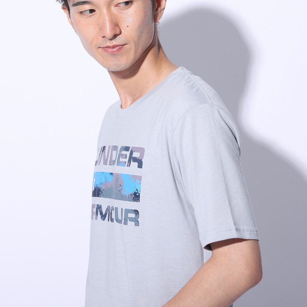 アンダーアーマー（UNDER ARMOUR）（メンズ）スタックド ロゴフィル 半袖Tシャツ 1361903 011