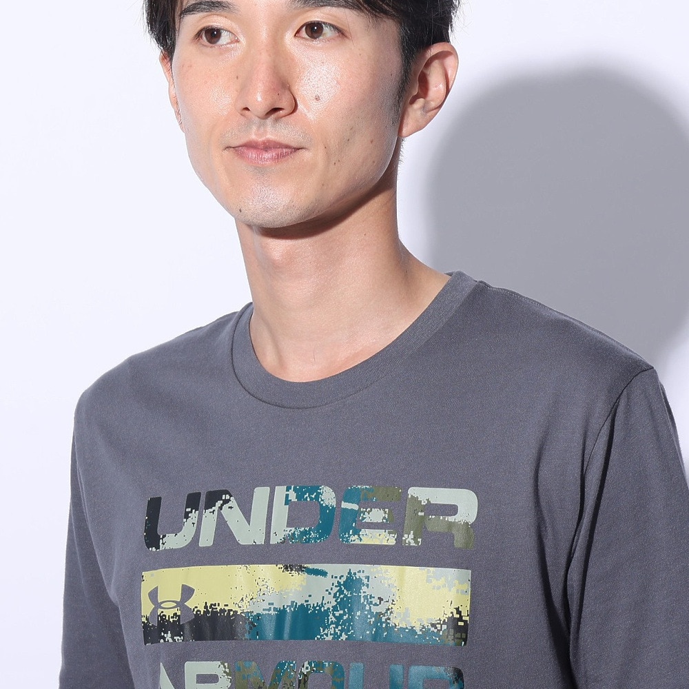 アンダーアーマー（UNDER ARMOUR）（メンズ）スタックド ロゴフィル 半袖Tシャツ 1361903 025